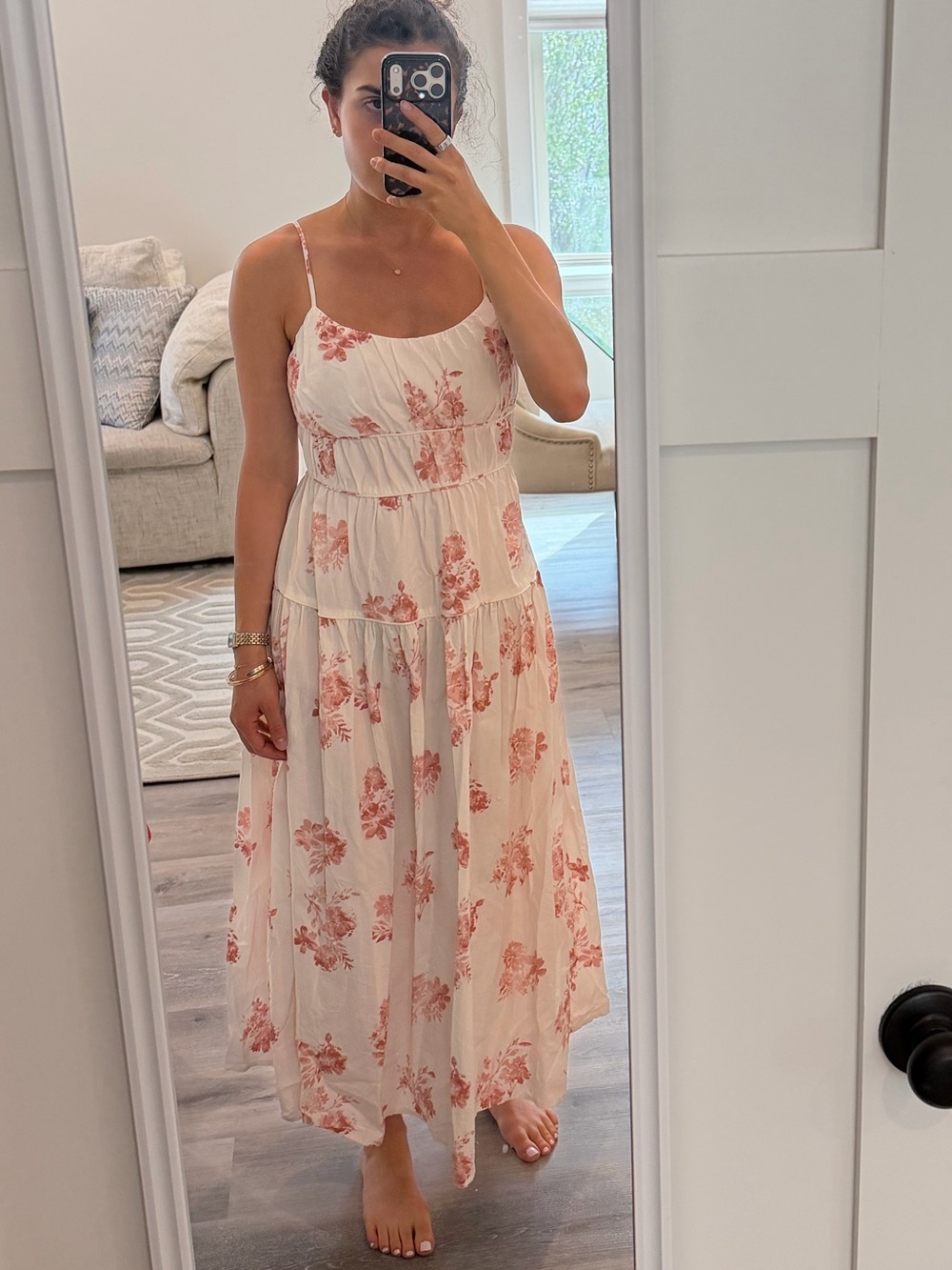 Band of The Free Cotton Maxi Dress Size S